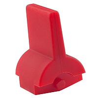 NKK Switches AT4151C Paddle .450" WIDE RED PADDL CAP FOR M & M2T