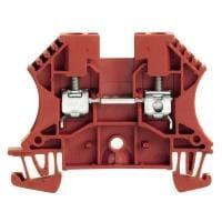Weidmuller 1020140000 Feed Through Terminal Block WDU 4 RT (RED)