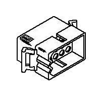 Molex 03-09-2151 Plug Housings 15 CIRCUIT PLUG