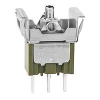 NKK Switches M2018TJW03 Rocker Switches (ON)OFF(ON) SNAP-IN STRAGHT PC BODY ONLY