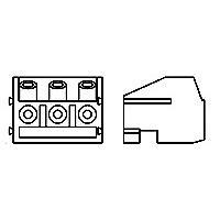 AMP Connectors - TE Connectivity 1776263-4 Plugs TERM BLK 90 DEGREE STACKING
