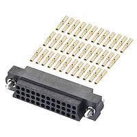 Harwin M83-LFD1F2N36-0000-000 Receptacle Housing 3R 36P F L/BORE CRIMP 22AWG W/JS