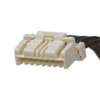 Molex 15135-0803 Discrete Wire Cable Assemblies Clickmate 8CKT CBL ASSY SR 300MM BEIGE