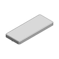 Masach Tech MS448-10S-NS EMI/RFI Shield, One-Piece 44.8 x 18.2 x 3mm One-piece Drawn-Seamless RF Shield/EMI Shield (Nickel-Silver)
