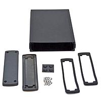 Bud Industries EXN-23362-BK PCB Enclosure Extruded Aluminum Enclosure Black (1.6 X 5.8 X 8.2 In)