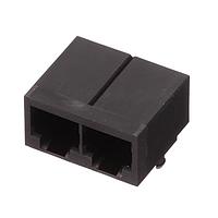 Molex 43223-6101 Ganged RA 6/6/2 RJ-11 flangeless ganged