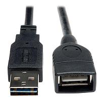 Tripp Lite UR024-006 USB 2.0 6ft USB 2.0 Uni Rvr Cable M/F 6'