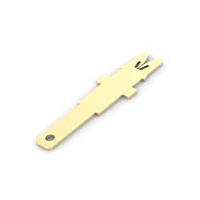 AMP Connectors - TE Connectivity 1601045-1 Siameze 131-093-000= TAB 110X020 STDSMZ