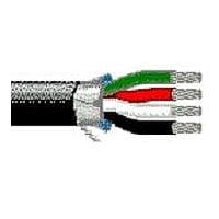 Belden 5302F1 0101000 Sound, Security and Alarm 18AWG 4C SHIELD 1000ft SPOOL BLACK