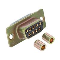 ITT Cannon M24308/23-13F Connectors Socket, Std Density Cadmium,1