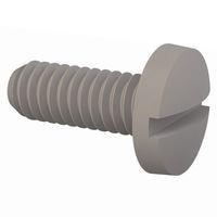 Essentra Components 010832B043 Machine Screw Binder Slotted Screw, #8-32 Thread, 7/16 in Lg