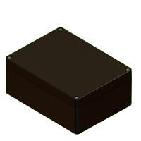 Serpac RB65P06B20B Watertight PLASTIC BOX WATERTIGHT ENCLOSURE BLACK/BLACK (6.30 x 4.72 x 2.61 in)