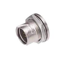 Hirose Electric LF07WBRB-6PD-A(31) Connectors LF Straight Receptacle, Bulk-head(Rear Mount), 6 Position, Bayonet Lock, Soldering Type