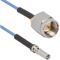 Amphenol SV Microwave 7038-0338 RF Cable Assemblies SMPS Male VITA 67.3 embly for .047 Cable