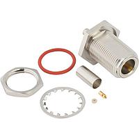 Amphenol RF 082-6767 Connectors N     ST CBL-JCK BHD CRM IP67