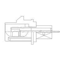Amphenol RF FA1-NZSP-PCB-0 PCB Connectors ST MALE FAKRA SMB