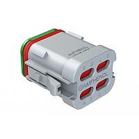 Amphenol SINE Systems AT06-08SA-SS01 Connectors 8P PLUG END CAP SEAL KEY POSITION A