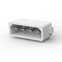 AMP Connectors - TE Connectivity 350424-1 Headers CONN PCM 4 POS TIN