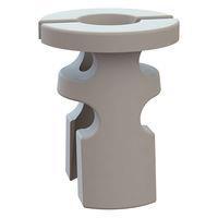 Essentra Components 27RSFK001 Snap-Together Rivet Sign Fastener Keeper, For 27RSFP001 Pin, .950 Long