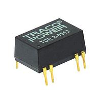 TRACO Power TDR 2-2423 Isolated Product Type: DC/DC; Package Style: DIP-14; Output Power (W): 2; Input Voltage: 18-36 VDC; Output 1 (Vdc): 15; Output 2 (Vdc): -15; Output 3 (Vdc): N/A