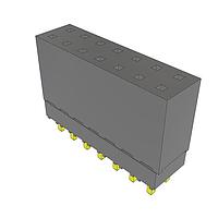 Samtec ESQ-107-12-G-D Sockets Elevated Socket Strip, 0.100" Pitch