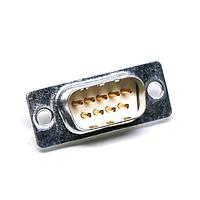 Cinch DE9PTIII Plug DSUB 9M SOD GF TIN
