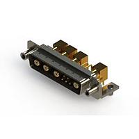 EDAC 629-9W4-240-5T5 Mixed Contact D-Sub Connectors Right-angle Power Combo D-Sub Connector