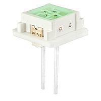 NKK Switches AT627F24 LED LED W/RESISTOR GRN 24V
