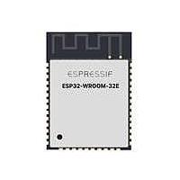 Espressif Systems ESP32-WROOM-32E-H4 Multiprotocol Modules SMD module, ESP32-D0WD-V3, ESP32 ECO V3, 4 MB SPI flash, PCB antenna, -40 C +105 C.