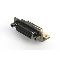 EDAC 622-M15-360-BN6 D-Sub Connectors - Standard Density EDAC Right Angle D-Sub Connector