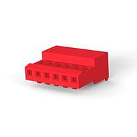 AMP Connectors - TE Connectivity 3-641190-6 Receptacle Housing REC 06P C/E 22AWG W/O TABS