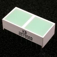 Kingbright KB2870SGD LED Bars and Arrays Green 568nm 70mcd Diffused Light Bar