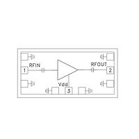 Analog Devices HMC-ALH364-SX Low Noise Amplifiers GaAs HEMT WBand lo Noise amp, 24-32 GHz