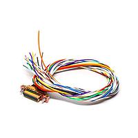 ITT Cannon MDM-25PH003L Micro-D D-Sub Connectors MICRO 25 M 18" RBW JACKS LP