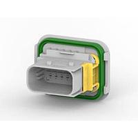 AMP Connectors - TE Connectivity 2-1564520-1 Housings 12POS, TAB 1.6X0.6, TAB HSG, ASSY