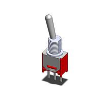 Dailywell 2MS1T1B1M2QES Toggle Switches SPDT ON-ON PC MOUNT