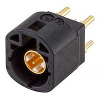 Rosenberger D4S10A-400L5-A PCB Connectors Straight Plug PCB w/Housing T&R Black