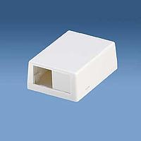 Panduit CBXJ2WH-A Surface Mount Box SM BOX WHITE .91X1.77X2.44