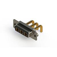 EDAC 630-3W3-250-2NA Mixed Contact D-Sub Connectors Right-angle Power Combo D-Sub Connector