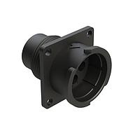 Amphenol SINE Systems FLS014N4P03 Connectors 4 POS SQUARE FLANGE RECEPT
