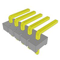 Samtec HFWJ-05-02-T-S-RA Power to the Board .156" High-Temp Power Terminal Strip