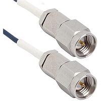 Amphenol SV Microwave 7029-3436 RF Cable Assemblies SMA Male to SMA Male .047 SuperFlex Cable