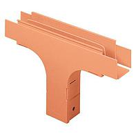 Panduit FVT4X4OR Fitting, Vertical Tee FITTING, VERTICL TEE W/HINGED DOOR 4X4