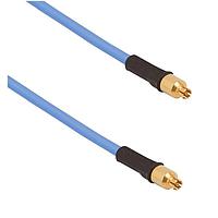 Amphenol SV Microwave 7038-0254 RF Cable Assemblies SMPS F to SMPS F 0.047 Cable 12in