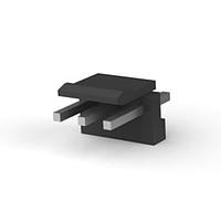 AMP Connectors - TE Connectivity 5-1123723-3 Shrouded 3.96 EP HDR ASSY 3P(BLACK)