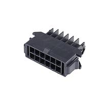 Molex 172767-0012 Plug Housing MINIFIT TPA2 12CKT DR PLG HSG PNL MNT 94V-0 LH