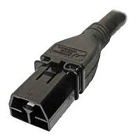 Anderson Power Products 2030G2-BK Plugs SNGLENDPLGPWRCORD 14AWGST UL600V90C