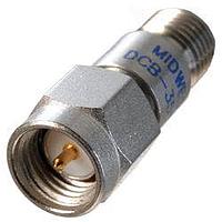 Midwest Microwave / Cinch Connectivity Solutions DCB-3510-MF-SMA-02 RF Adapters - In Series 0.25-18.5 GHZ DC BLOCK SMA I/O