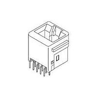 Molex 42410-9176 Modular VERT 8/2 RJ-45 flush mnt stand pro