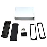 Bud Industries EXN-23360-SV PCB Enclosure Extruded Aluminum Enclosure Silver (1.6 X 5.8 X 5.1 In)